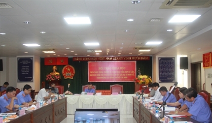 Hội thảo khoa học thu hồi tài sản trong các vụ án kinh tế, tham nhũng