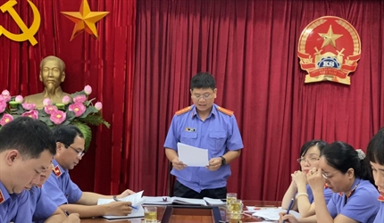 Viện KSND quận Đống Đa tổ chức Hội nghị sơ kết công tác kiểm sát 06...