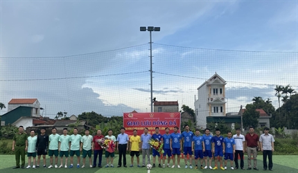 Chi đoàn Viện KSND huyện Phú Xuyên giao lưu thể thao nhân dịp 62 năm...