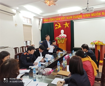 Chi bộ Viện KSND huyện Quốc Oai tổ chức Hội nghị Tổng kết công tác xây dựng...