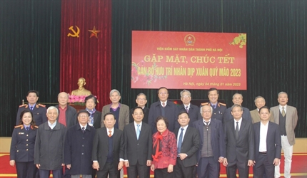 Gặp mặt Cán bộ hưu trí nhân dịp Xuân Quý Mão 2023