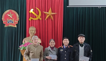 Viện KSND huyện Chương Mỹ  tổ chức gặp mặt cán bộ hưu trí nhân dịp Tết...