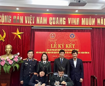 Lễ ký kết Quy chế phối hợp trong công tác thi hành án dân sự giữa Viện KSND...