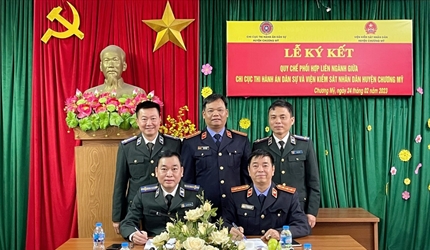 Viện KSND huyện Chương Mỹ và Chi cục Thi hành án dân sự huyện Chương Mỹ...