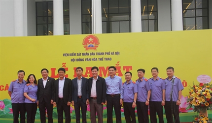 Lễ ra mắt các Câu lạc bộ thể thao Viện KSND thành phố Hà Nội