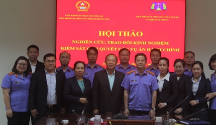 Hội thảo nghiên cứu, trao đổi kinh nghiệm giữa Viện KSND thành phố Hà...