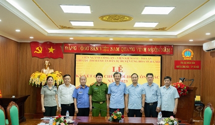Liên ngành Công an - Viện kiểm sát - Tòa án nhân dân – Chi cục Thi hành...