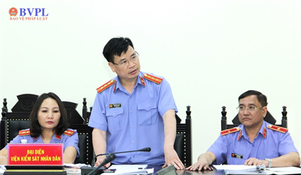 Bản lĩnh Kiểm sát viên tại phiên tòa xét xử cựu Chủ tịch Louis Holdings