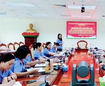 Chi bộ phòng 7 tổ chức sinh hoạt chuyên đề “Học tập và làm theo tư tưởng,...