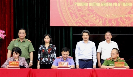 VKSND TP Hà Nội tham gia ký kết Quy chế phối hợp giữa các cơ quan TP Hà...