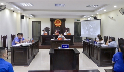 Viện KSND quận Hoàn Kiếm xét xử phiên toà rút kinh nghiệm và số hoá hồ...