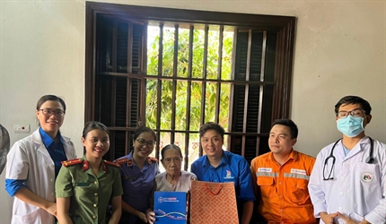 Đoàn Thanh niên Viện KSND huyện Hoài Đức tham gia hoạt động tri ân nhân...
