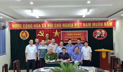 Viện KSND TX Sơn Tây tham gia tổ chức hội nghị rút kinh nghiệm công tác...