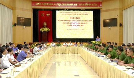 Liên ngành Công an – Viện kiểm sát – Toà án – Thi hành án quận Hoàn...