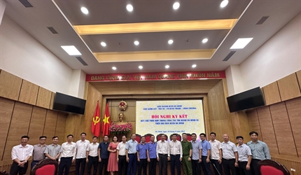 Hội nghị ký kết Quy chế phối hợp trong công tác thi hành án hình sự...
