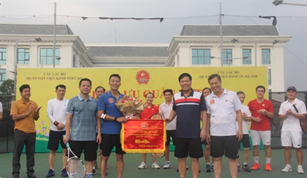 Giao hữu quần vợt - Chào mừng Ngày Giải phóng thủ đô (10/10/1954 -...