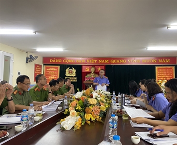 Phòng 8 Viện KSND thành phố Hà Nội trực tiếp kiểm sát việc tuân theo pháp...
