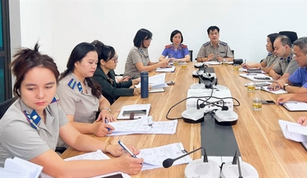 Viện KSND quận Bắc Từ Liêm công bố Kết luận kiểm sát trực tiếp tại Chi...