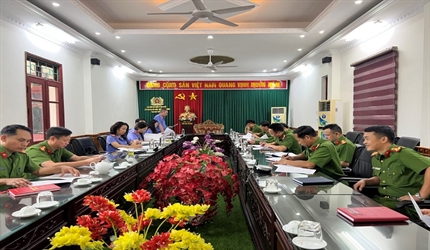 Phòng 8 Viện KSND thành phố Hà Nội tiến hành trực tiếp kiểm sát việc...