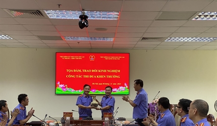 Viện KSND thành phố Hà Nội tổ chức buổi Tọa đàm trao đổi kinh nghiệm...