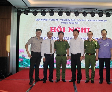 Liên ngành Công an - Viện kiểm sát - Tòa án - Chi cục Thi hành án dân sự...