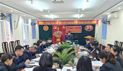 Chi bộ Viện KSND thị xã Sơn Tây tổ chức Hội nghị kiểm điểm tập thể, cá...