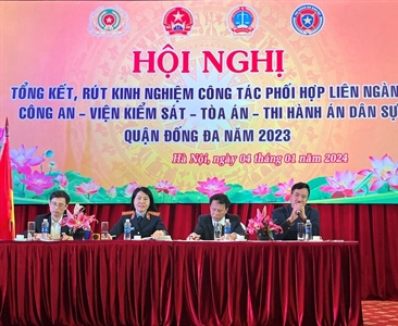 Hội nghị tổng kết rút kinh nghiệm công tác phối hợp liên ngành Công an –...
