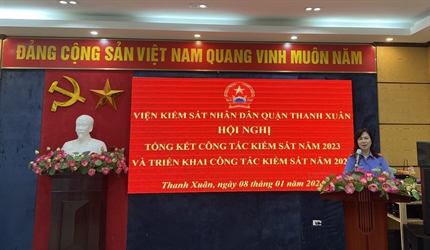 Viện KSND các quận Thanh Xuân, Hà Đông và huyện Thạch Thất tổ chức Hội...