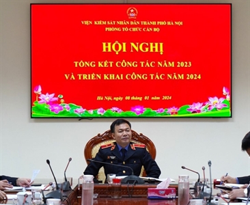 Phòng Tổ chức cán bộ Viện KSND thành phố Hà Nội tổ chức Hội nghị triển khai...