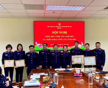 Phòng 3 - Viện KSND thành phố Hà Nội tổ chức Hội nghị triển khai công tác...