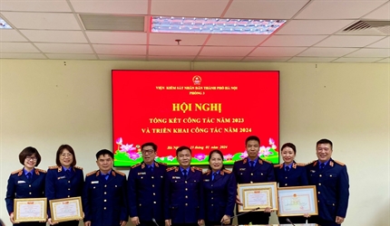 Phòng 3 - Viện KSND thành phố Hà Nội tổ chức Hội nghị triển khai công...