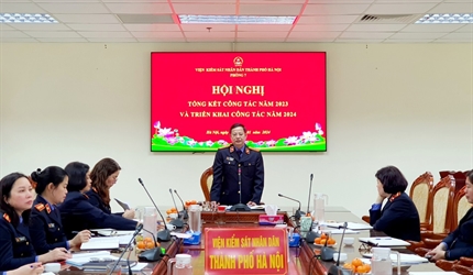 Phòng 7 Viện KSND thành phố Hà Nội tổ chức Hội nghị triển khai công tác...