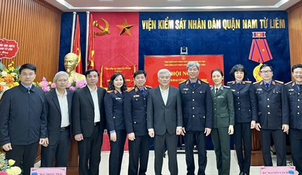 Viện KSND quận Nam Từ Liêm, Viện KSND huyện Ba Vì tổ chức Hội nghị...