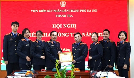 Thanh tra Viện KSND thành phố Hà Nội tổ chức Hội nghị triển khai công...