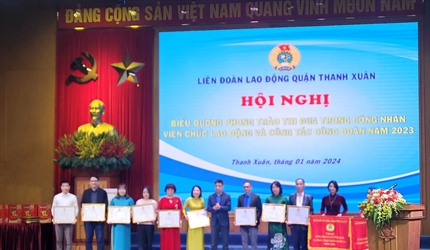Công đoàn Viện KSND quận Thanh Xuân đạt nhiều thành tích cao trong...