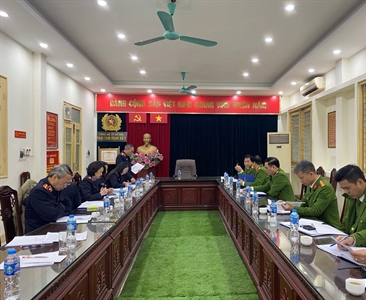 Phòng 8 - Viện KSND thành phố Hà Nội tiến hành trực tiếp kiểm sát định kỳ...