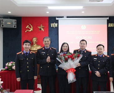 Viện KSND huyện Đông Anh tổ chức thành công Hội nghị công chức, người lao...