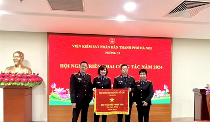 Phòng 10 – Viện KSND thành phố Hà Nội  tổ chức Hội nghị triển khai công...