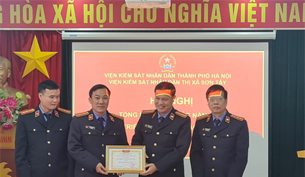Viện KSND thị xã Sơn Tây, huyện Thanh Trì và quận Long Biên tổ chức Hội...