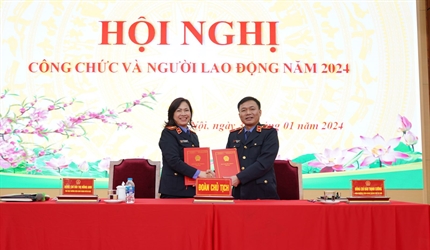 Viện KSND thành phố Hà Nội tổ chức Hội nghị công chức, người lao động...