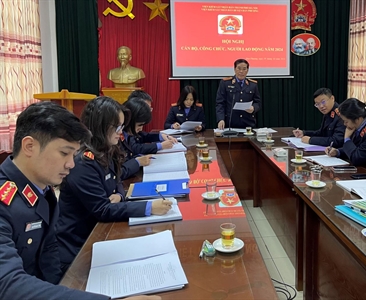 Viện KSND huyện Đan Phượng tổ chức Hội nghị cán bộ, công chức, người lao...