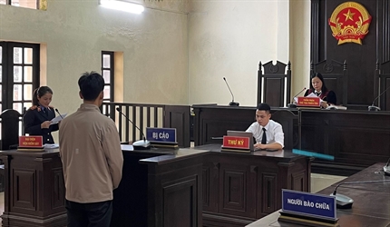 Viện KSND huyện Đan Phượng phối hợp với Tòa án nhân dân cùng cấp xét xử...