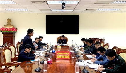 Viện KSND thành phố Hà Nội chủ trì họp liên ngành tháo gỡ khó khăn,...