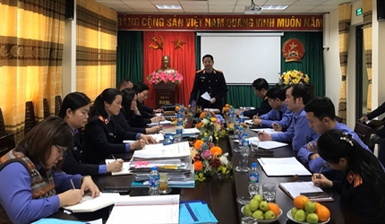 Viện KSND thành phố Hà Nội kiểm tra việc thực hiện Chỉ thị số...