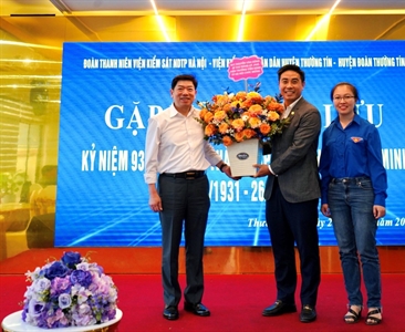 Gặp mặt, giao lưu kỷ niệm 93 năm ngày thành lập Đoàn TNCS Hồ Chí Minh...