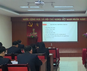Hội nghị tổng kết công tác phối hợp về trợ giúp pháp lý trong hoạt động tố...