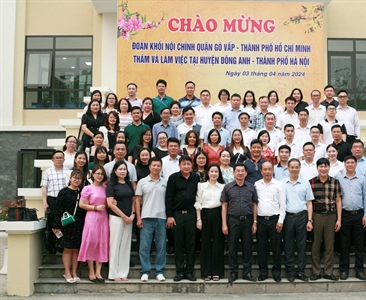 Gặp mặt giao lưu, học tập kinh nghiệm giữa 04 ngành Nội chính huyện Đông...