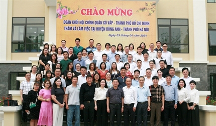 Gặp mặt giao lưu, học tập kinh nghiệm giữa 04 ngành Nội chính huyện...