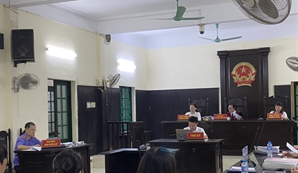 Viện KSND quận Thanh Xuân phối hợp với Tòa án nhân dân cùng cấp tổ chức...