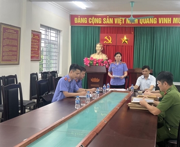 Hoàn thành Kế hoạch Kiểm sát trực tiếp công tác thi hành án hình sự tại UBND...